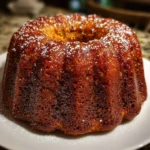 Ginger Cake with Chopped Dates