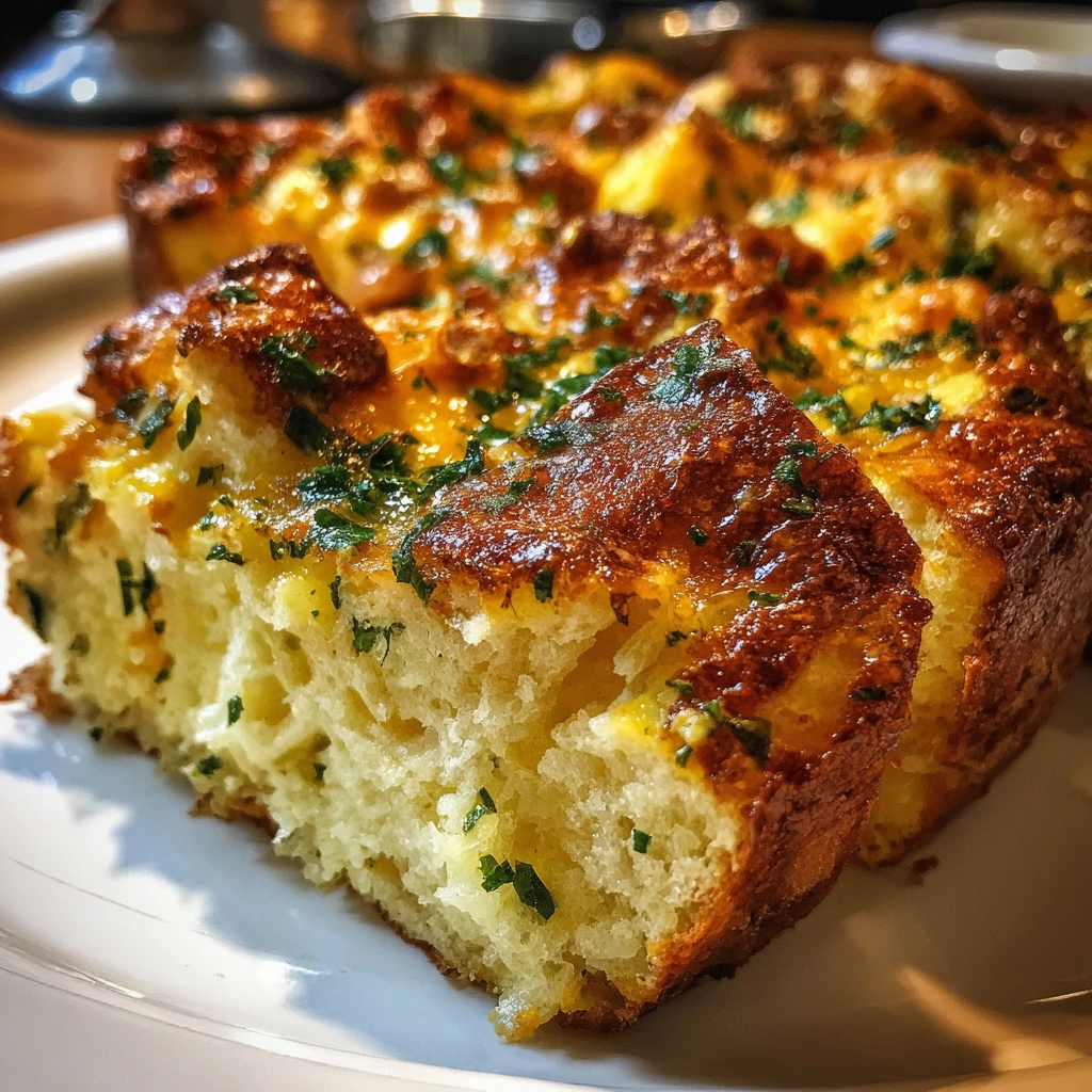 Herb & Cheddar Breakfast Casserole