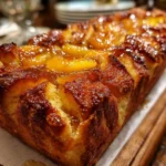 Honey Butter Peach Pull-Apart Bread