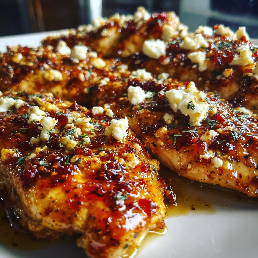 Hot Honey Feta Chicken