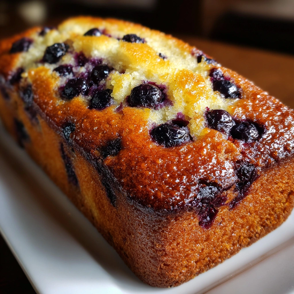 Lemon Blueberry Banana Bread