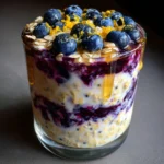 Lemon Blueberry Overnight Oats