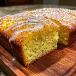 Lemon Poppy Seed Ricotta Sheet Cake