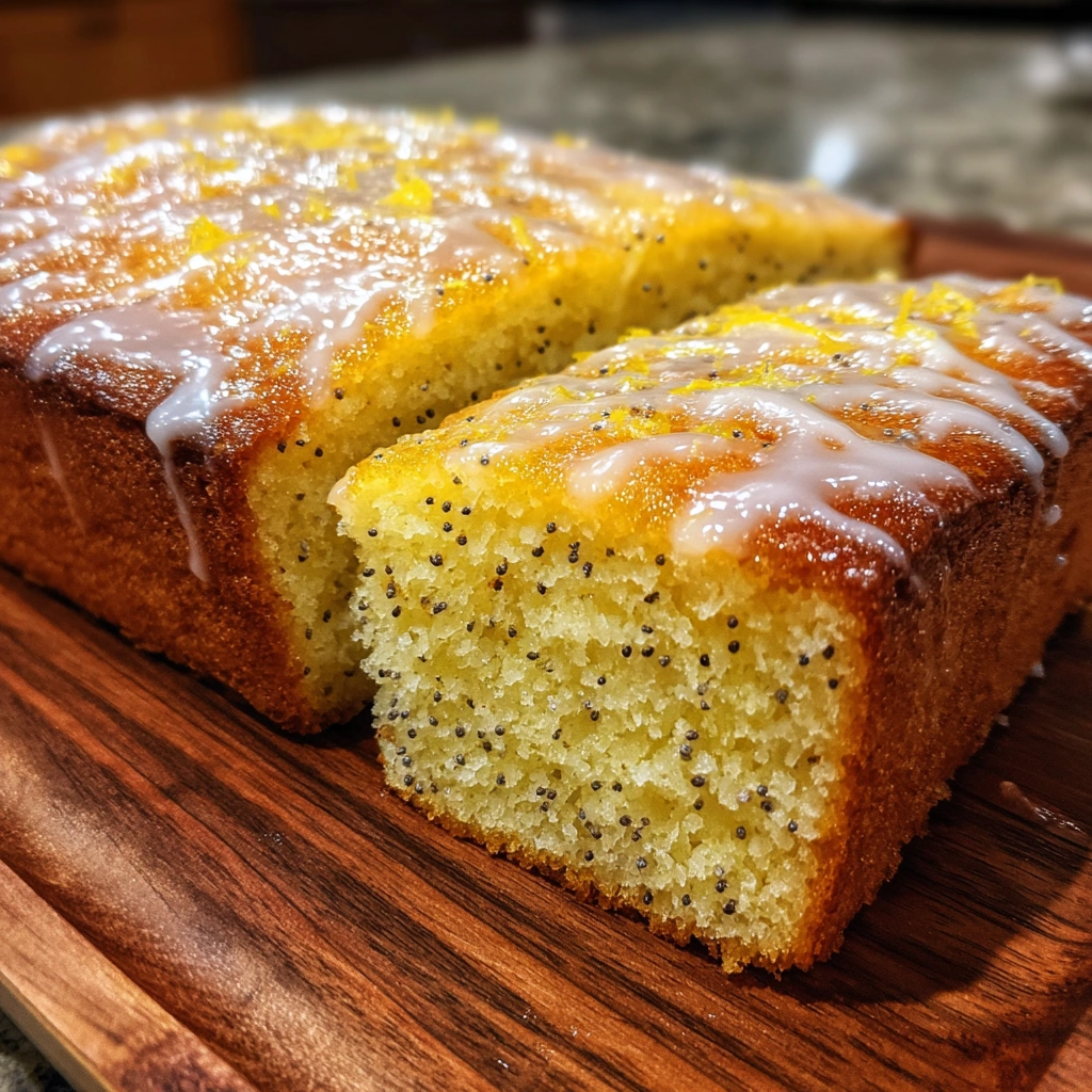 Lemon Poppy Seed Ricotta Sheet Cake