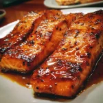 Maple Cinnamon Glazed Salmon