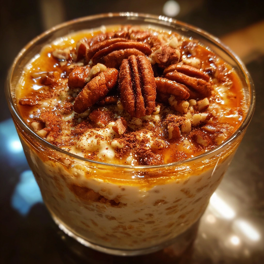 Maple Pecan Overnight Oats