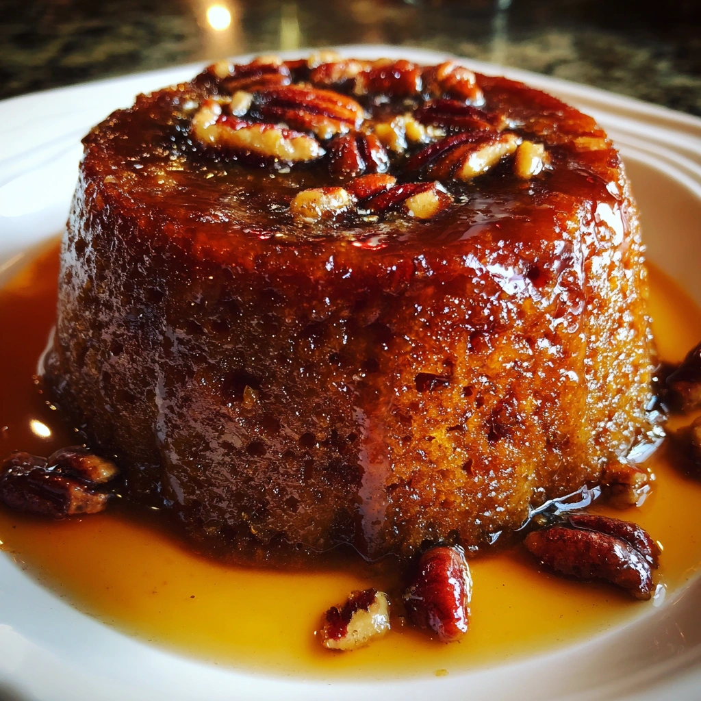 Maple Pecan Sticky Toffee Pudding
