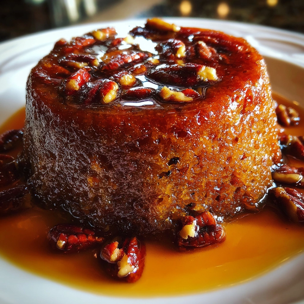 Maple Pecan Sticky Toffee Pudding