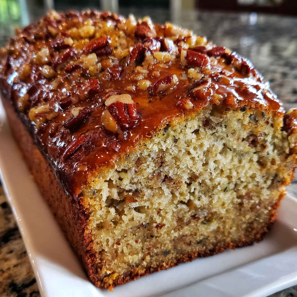 Maple Pecan Zucchini Bread