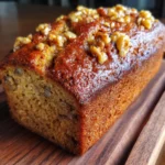 Maple Walnut Banana Bread Cake