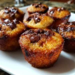Mini Chocolate Chip Banana Bread Bites