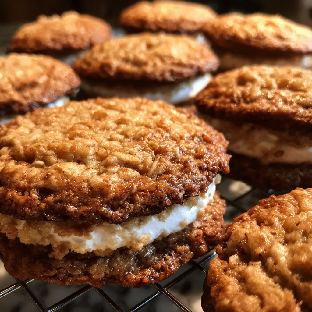 Oatmeal Cream Pie Cookies