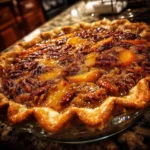 Peach Pecan Pie