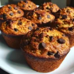 Peanut Butter Chocolate Chip Protein Muffins