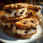 Peanut Butter Greek Frozen Yogurt Sandwiches