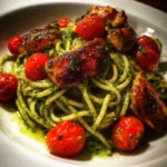Pesto Chicken & Cherry Tomato Pasta