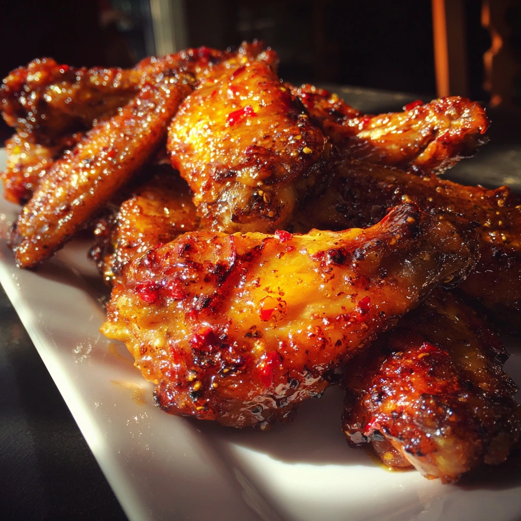 Pineapple Cowboy Candy Chicken Wings