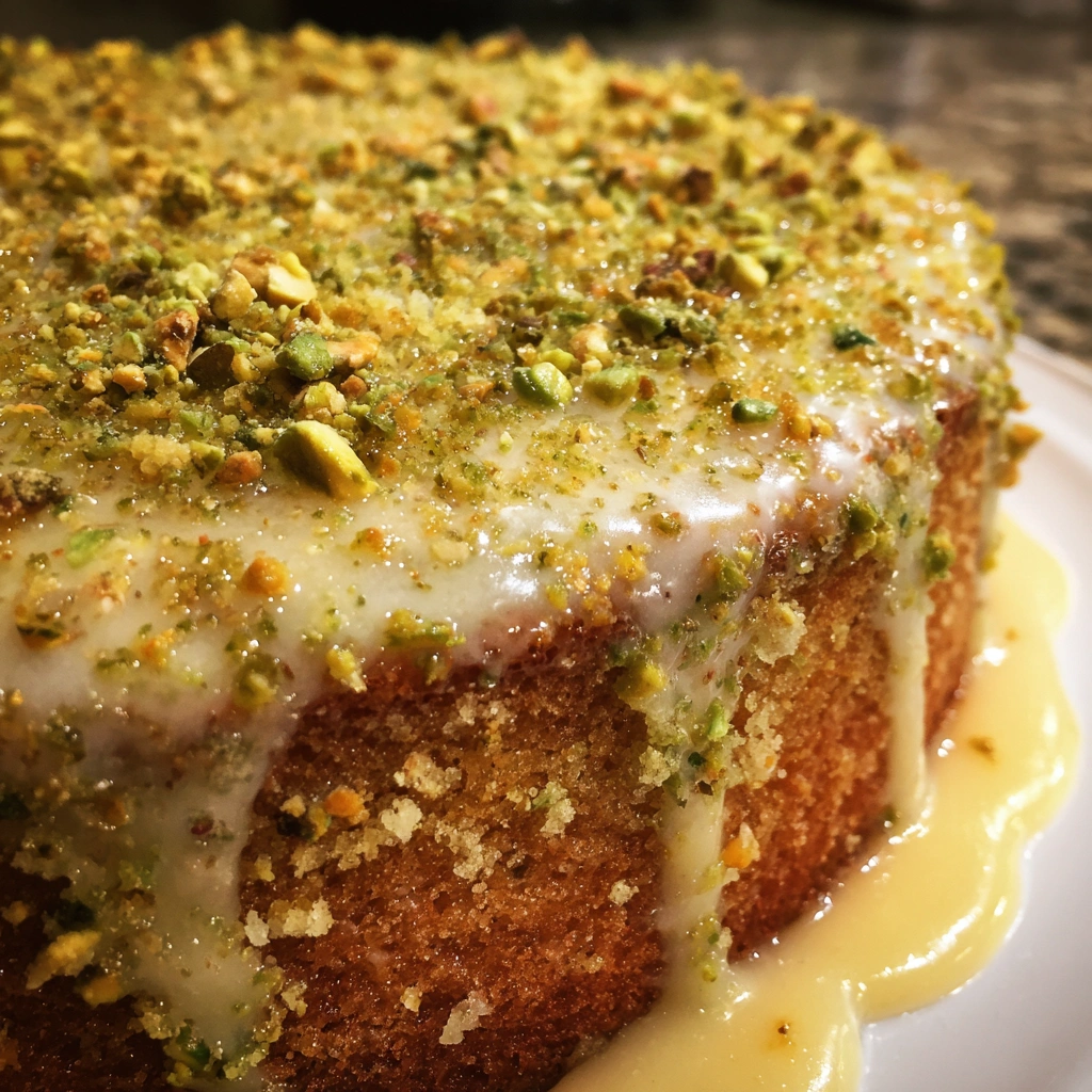 Pistachio Milk Cake