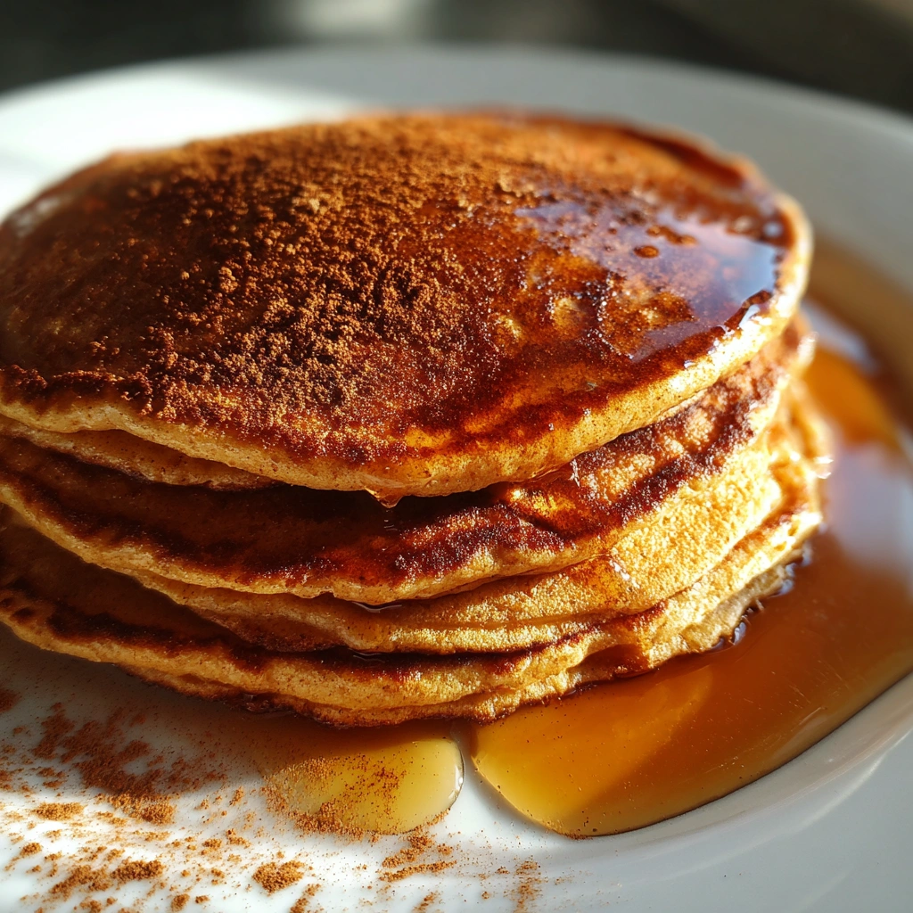 Pumpkin Spice Protein Pancakes