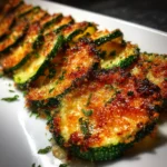 Roasted Garlic & Parmesan Zucchini Chips