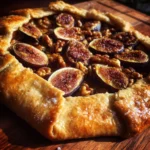 Rustic Fig & Walnut Galette