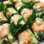 Shrimp and Cucumber Summer Rolls