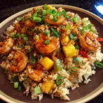 Shrimp and Pineapple Fried Rice Bowl