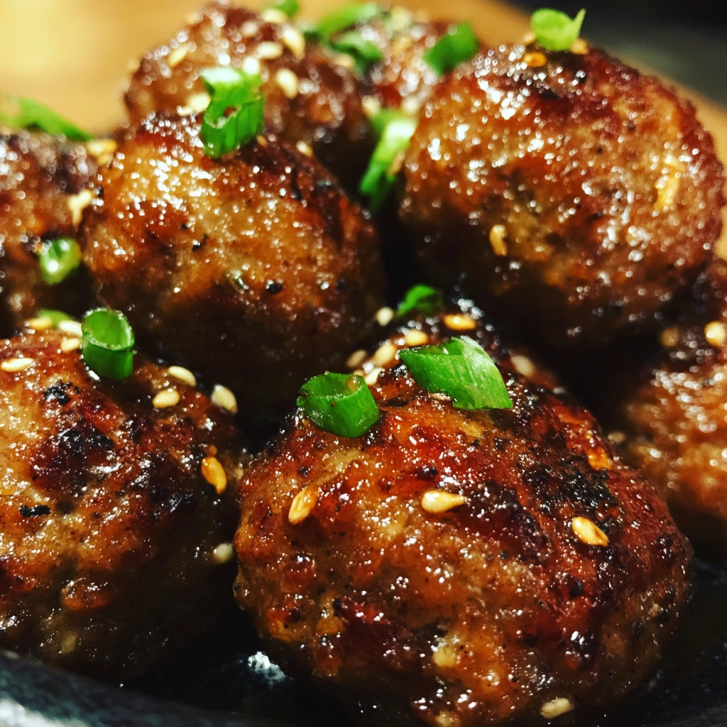 Slow Cooker Honey Garlic Meatballs