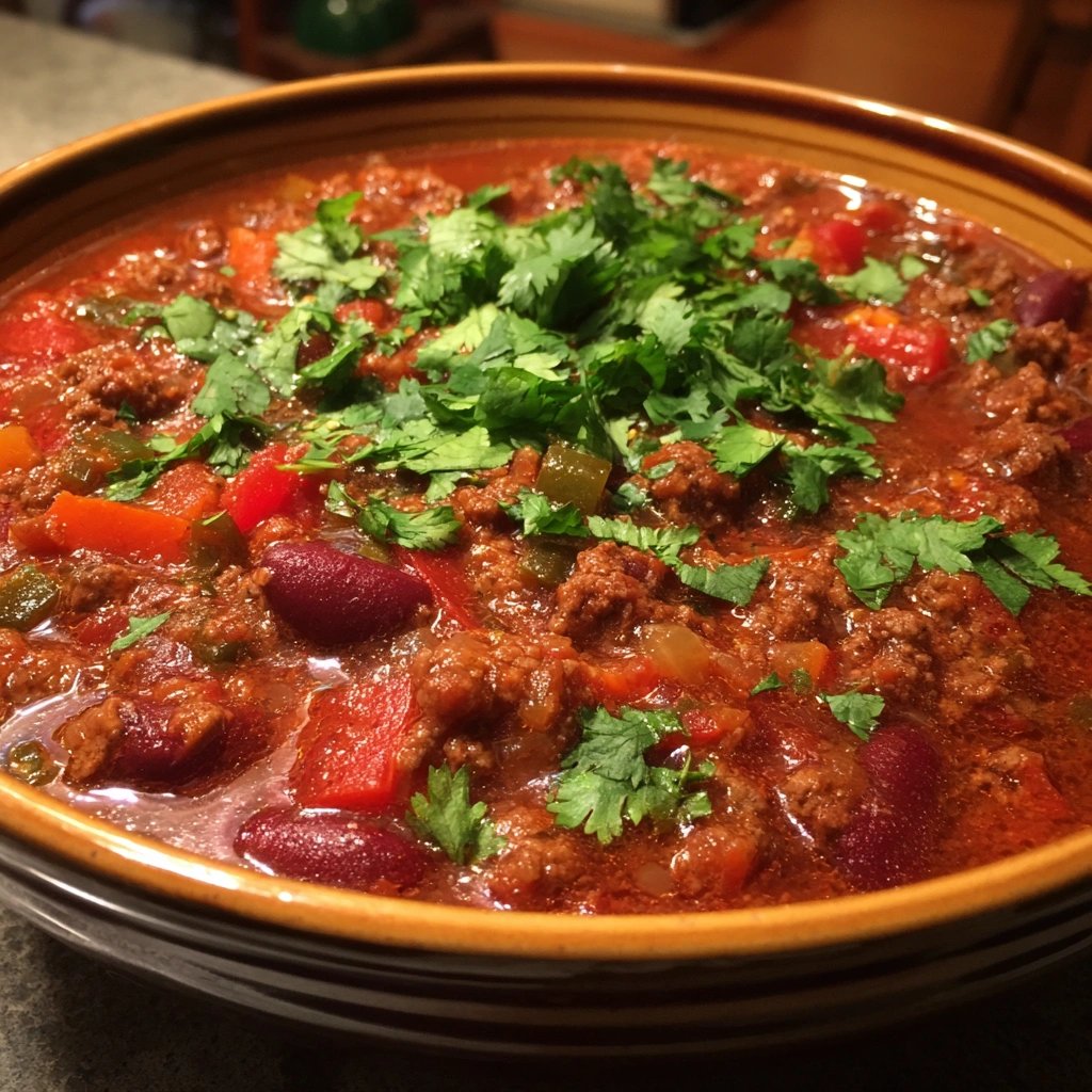 Smoky Chipotle Beef Chili