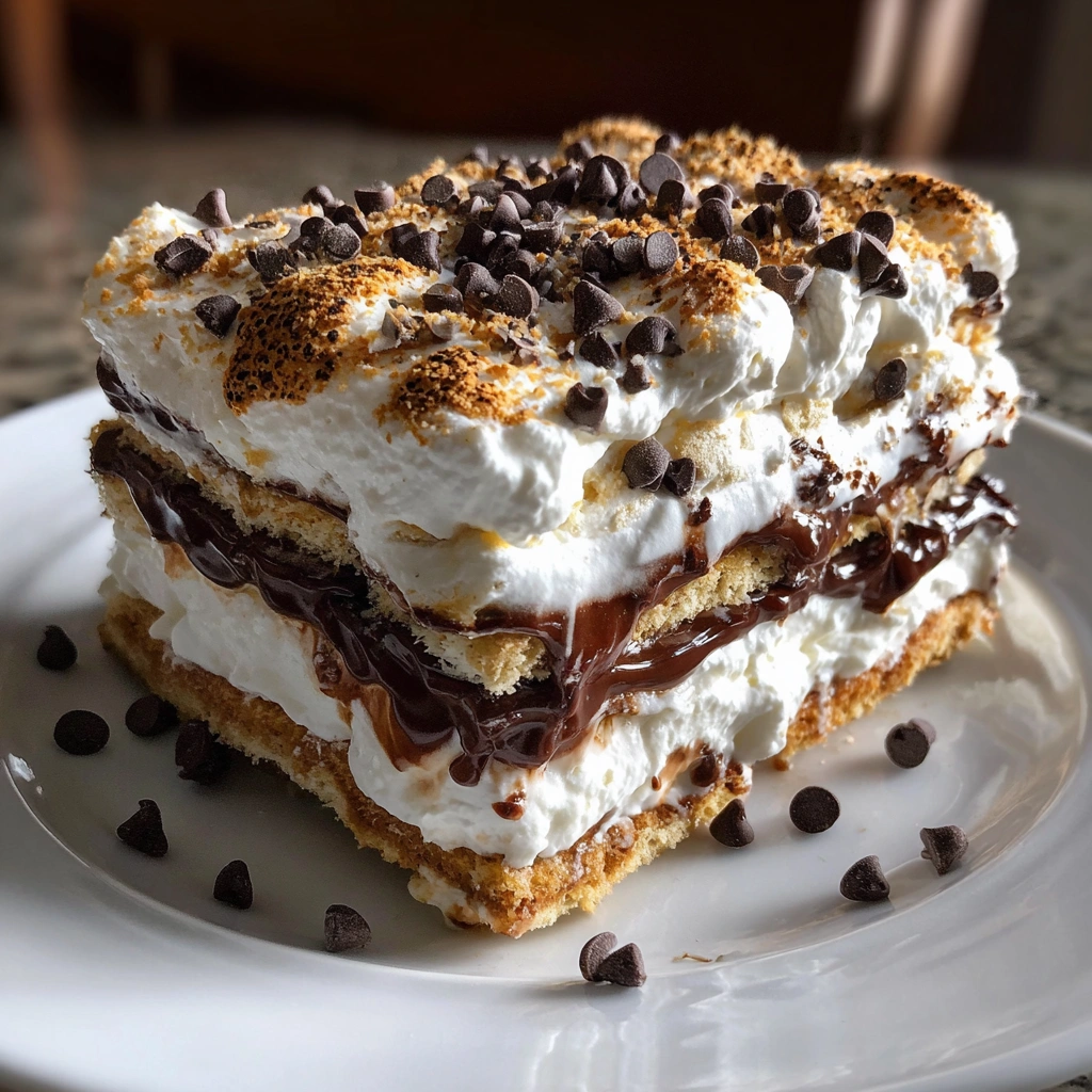 S’mores Icebox Cake