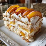 Southern Peach Tea Icebox Cake
