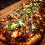 Southwestern BBQ Chicken Flatbread