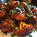 Spicy BBQ Cauliflower Wings