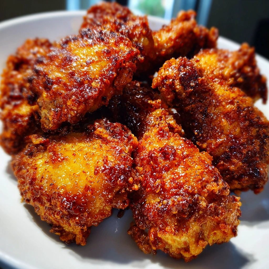 Spicy Honey Butter Fried Chicken