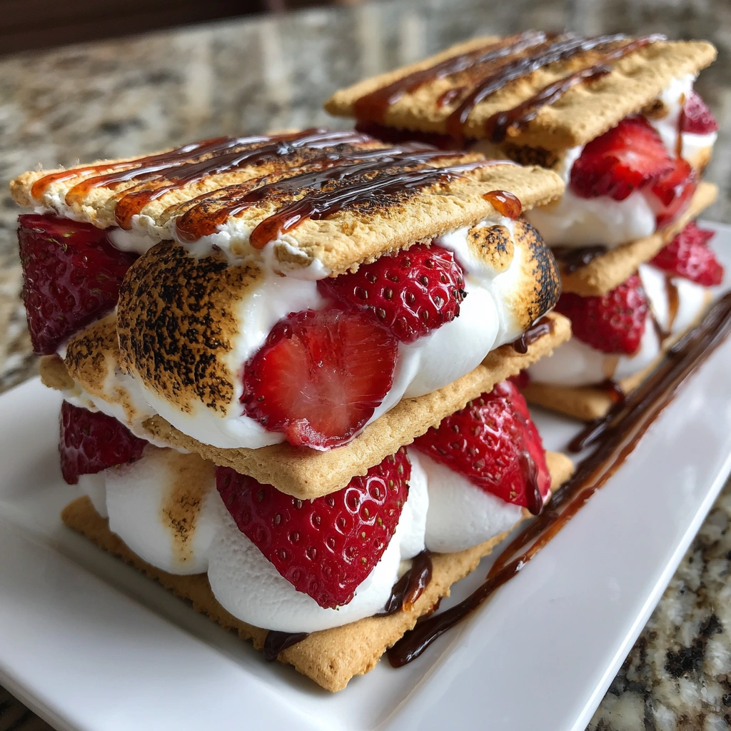 Strawberry Shortcake S’mores