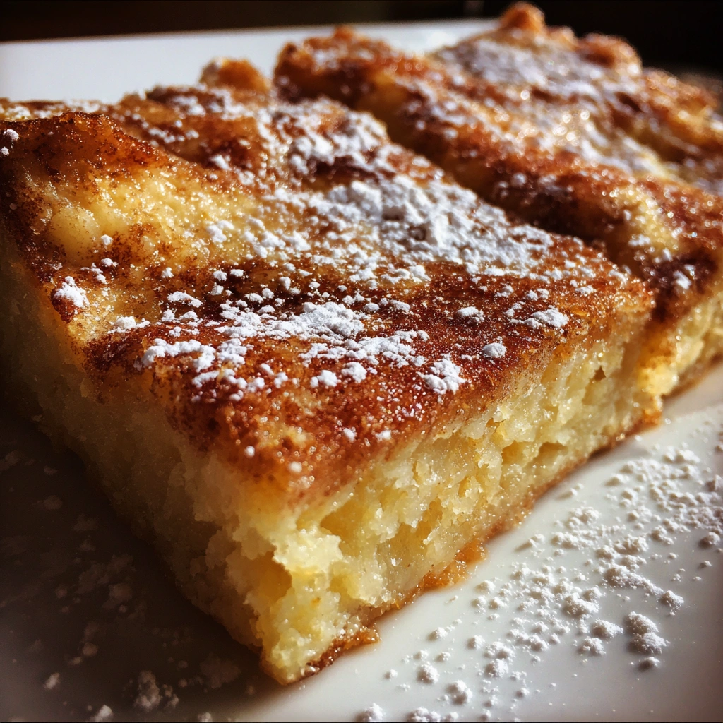 Sweetened Condensed Milk Cinnamon Toast Bars