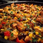 Tex-Mex Chicken & Black Bean Skillet