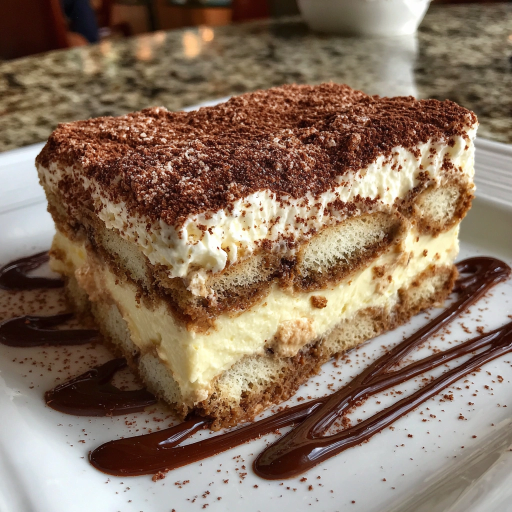 Tiramisu Ice Cream Cake