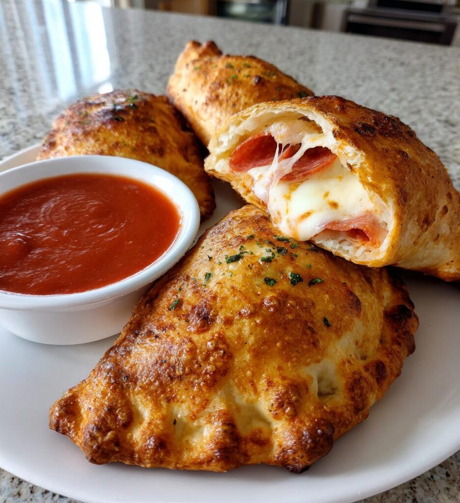Air Fryer Calzones