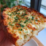 Air Fryer Cheesy Garlic Bread