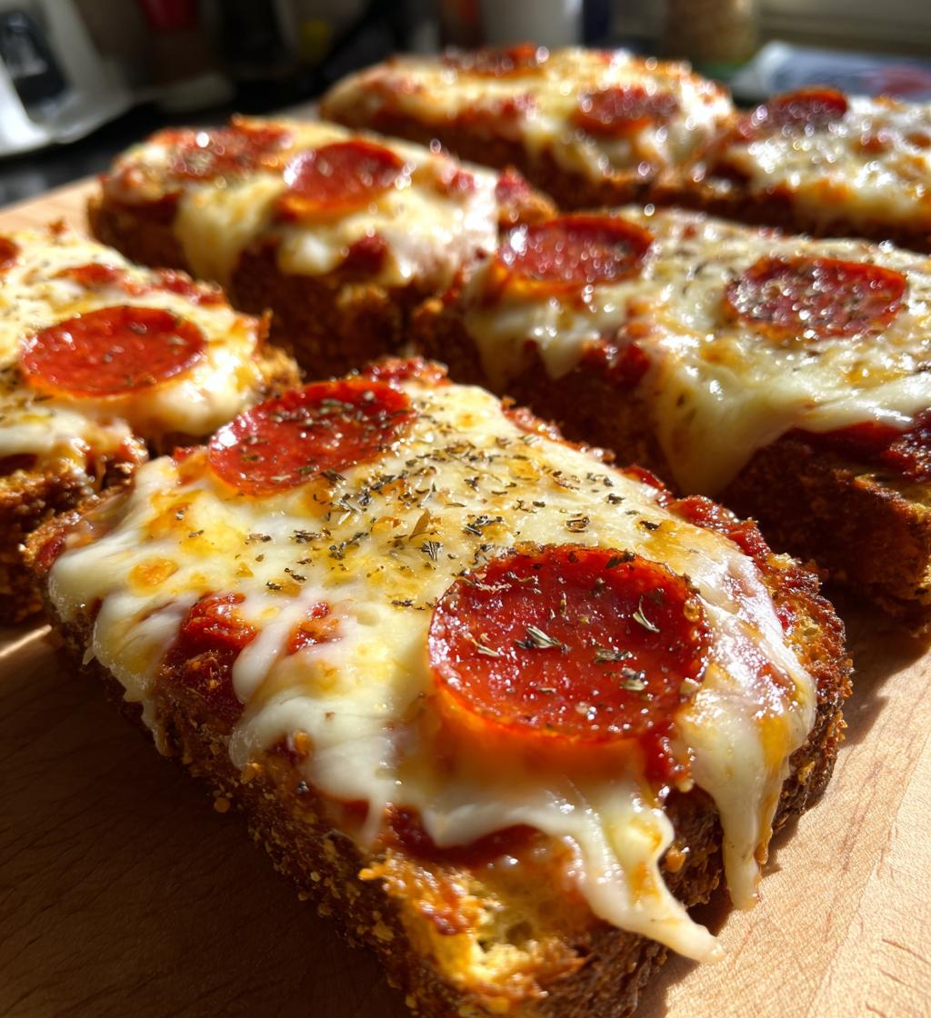 Air Fryer Pizza Toast - detail 1