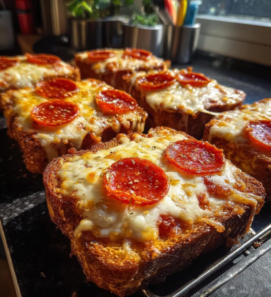 Air Fryer Pizza Toast