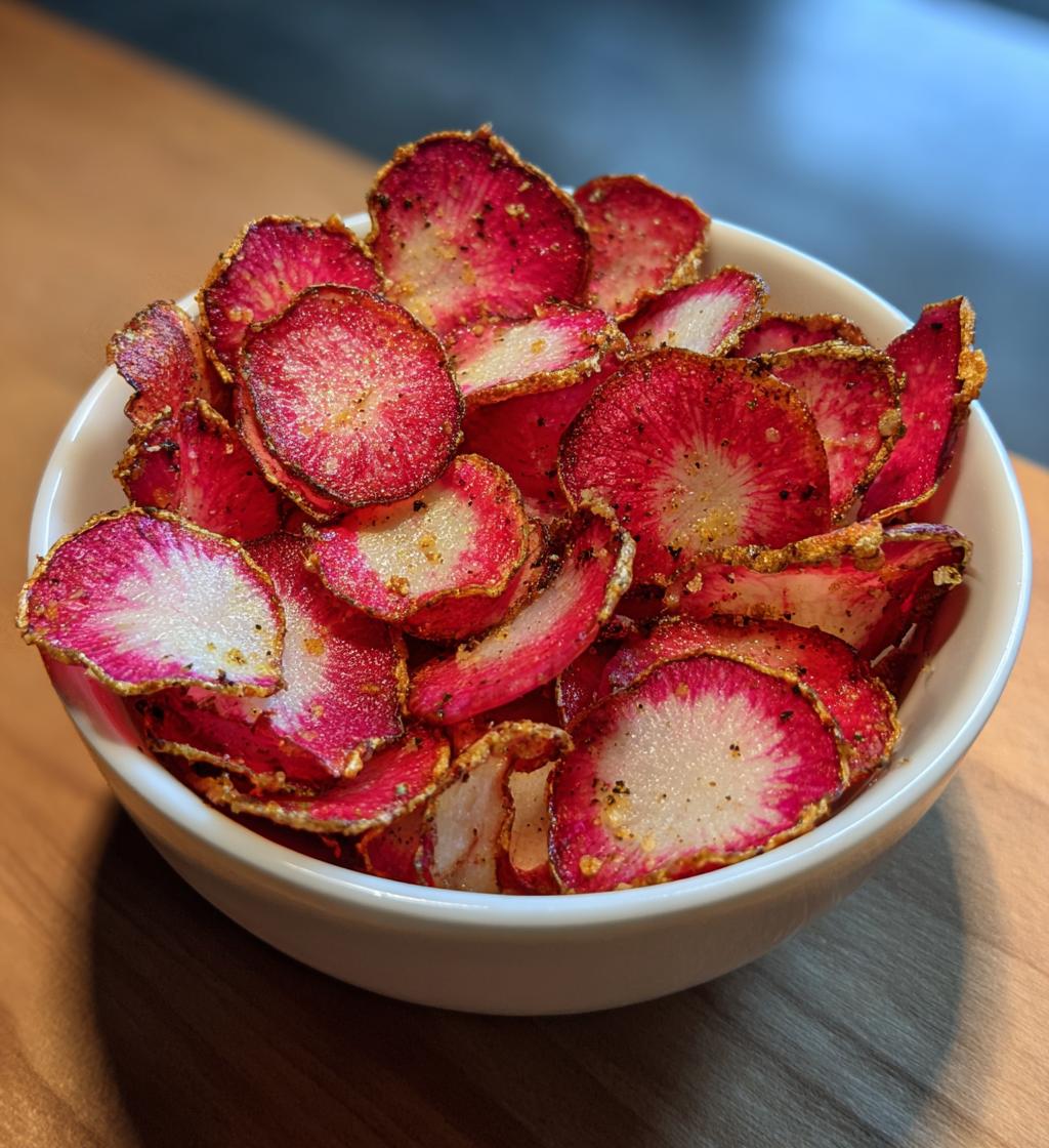 Air Fryer Radish Chips - detail 1