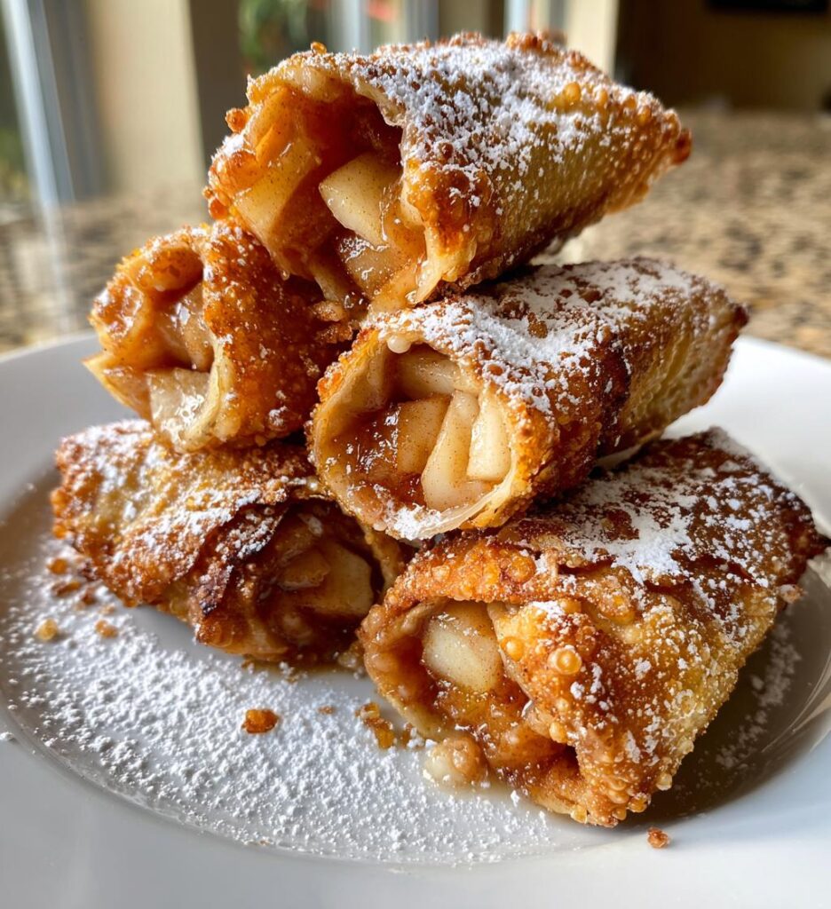 Apple Pie Egg Rolls