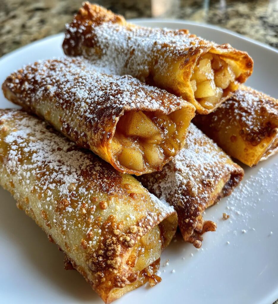 Apple Pie Egg Rolls