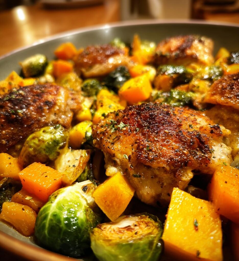 Autumn Harvest Chicken Skillet