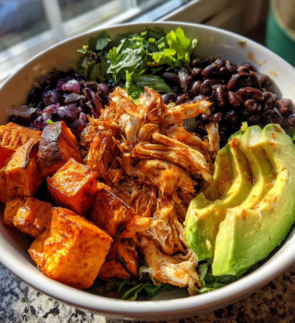 BBQ Chicken Sweet Potato Bowl - detail 1
