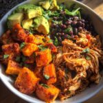 BBQ Chicken Sweet Potato Bowl