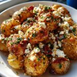 Baked Feta Potatoes