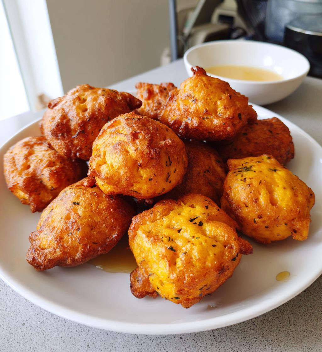 Baked Pumpkin Fritter Bites - detail 1